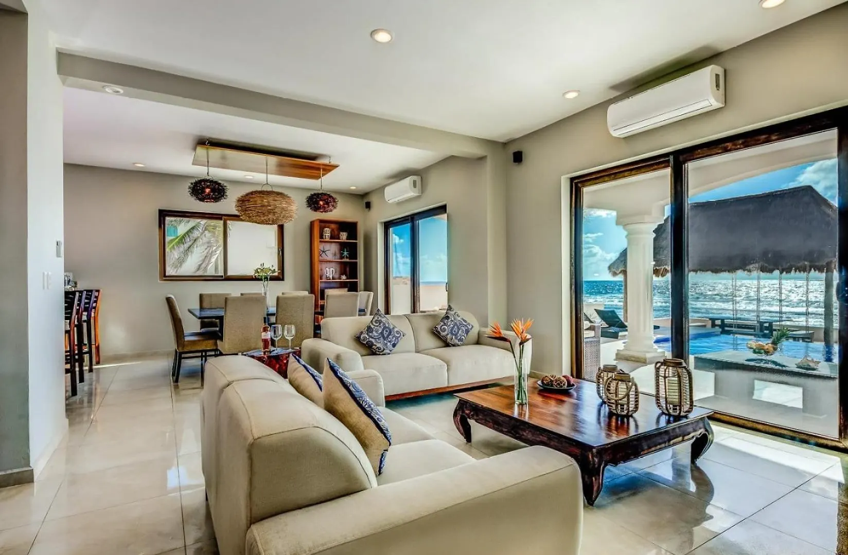 Sofi Beachfront Villa In Tankah Bay! Chacalal